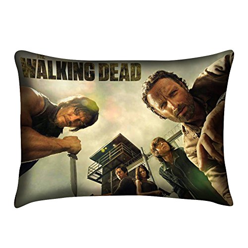 The Walking Dead Daryl Dixon Pillowcase Twin sides Pillowcase cover Size 20x30 Inch
