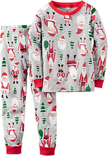 Carter's Santa Print PJ Set (Baby)