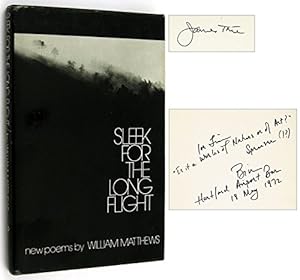 Sleek for the long flight;: New poems
