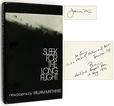 Sleek for the long flight;: New poems