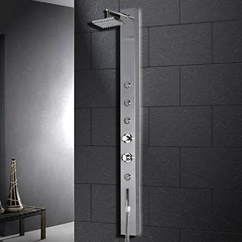Algopix Similar Product 10 - Ariel A302 Stainless Steel Shower Panel