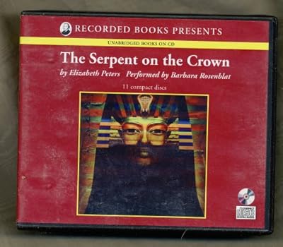 The Serpent on the Crown by Elizabeth Peters Unabridged CD Audiobook (The Amelia Peabody Series, Boo