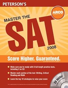Master the SAT 2008 (w/CD) (Peterson's Master the SAT (w/CD))