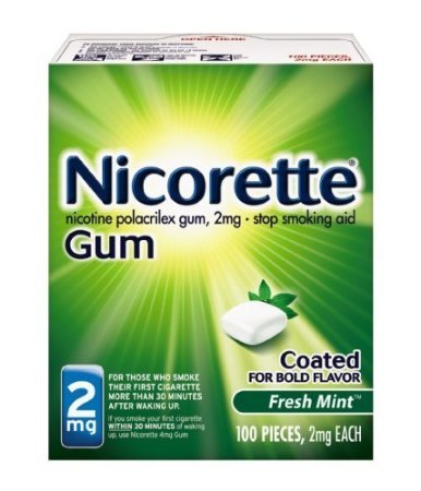 

Nicorette Coated Gum 2mg, 100 pieces (Fresh Mint) Personal Healthcare / Health Care