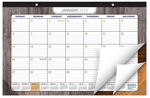 Algopix Similar Product 3 - Desk Calendar 20182019 11x17 