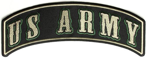 US Army Rocker Large - By Ivamis Trading - 10x4 inch