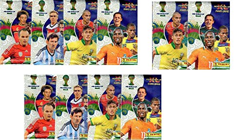 10 (Ten) Packs of Panini FIFA World Cup Soccer 2014 Brazil Adrenalyn XL (10 Pack Lot)