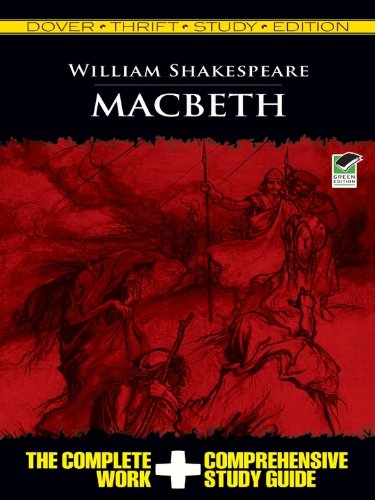 Macbeth Thrift Study Edition (Dover Thrift Study Edition) by William Shakespeare