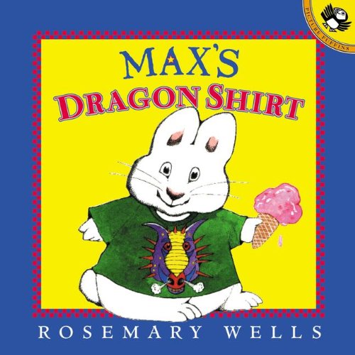 Max's dragon shirt by Rosemary Wells