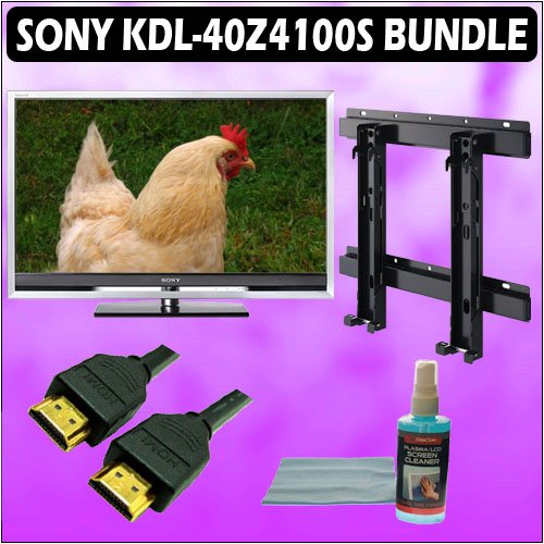 Sony Bravia ZSeries KDL40Z4100/S 40inch 1080P 120HZ LCD HDTV (Silver