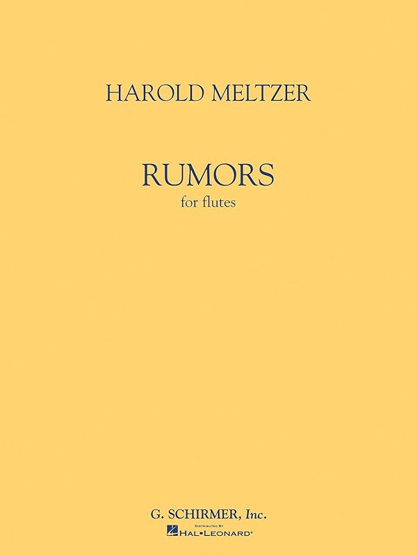 HAROLD MELTZER: RUMORS by MELTZER HAROLD (COM