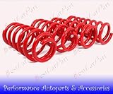 94-04 Mustang 4th Gen Red Lowering Coil Springs 2″ Reviews