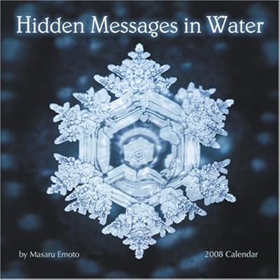 Hidden Messages in Water 2008 Calendar