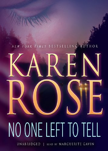 No One Left to Tell by Karen Rose