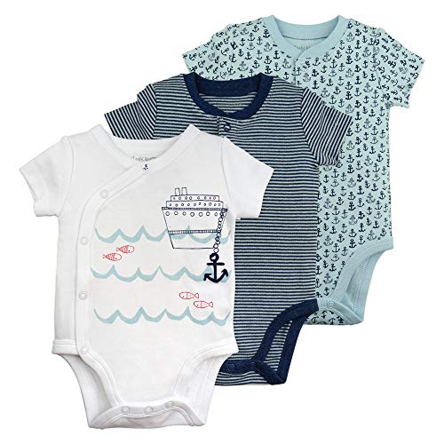 Algopix Similar Product 7 - Baby Boy Bodysuit Set 5Pack Short