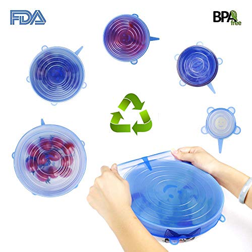 Algopix Similar Product 4 - Silicone Lids Upgraded Stretch Lids