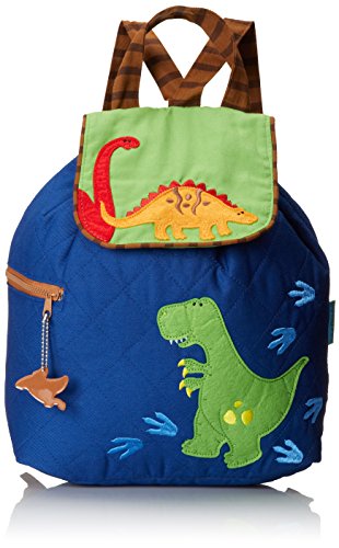 Stephen Joseph Boy's Quilted Backpack, Dino, One Size