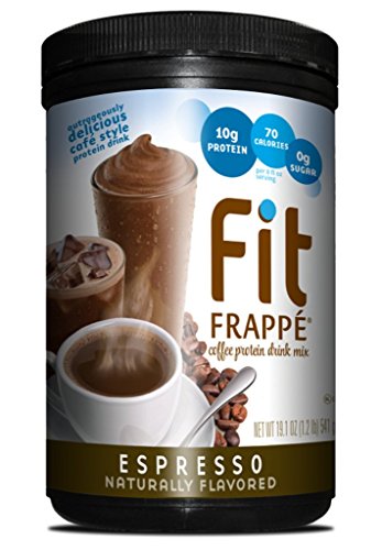Fit Frappe Protein Drink Mix, Espresso, 19.1 Ounce