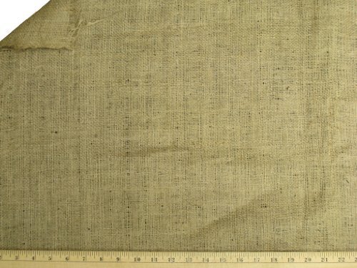 60-Inch Wide Burlap Natural Fabric By The Yard.