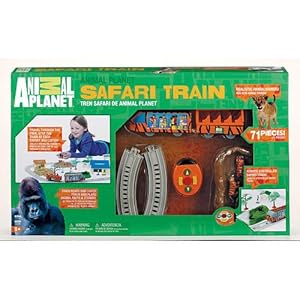 Amazon.com: Animal Planet Remote Controlled Safari Train Set: Toys & Games