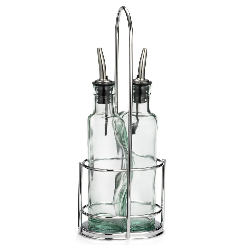 

Glass Puzzle Cruet Set