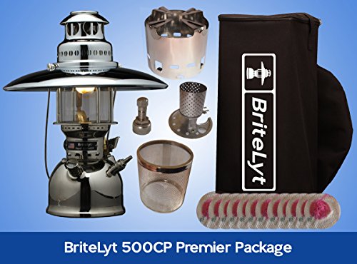 BriteLyt, Petromax USA 500CP/XL Pressure Lantern Premier Package.