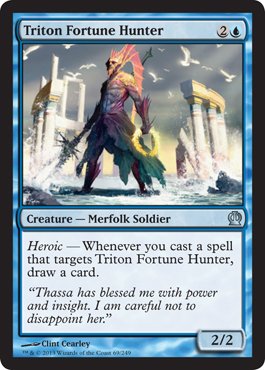 Magic: the Gathering - Triton Fortune Hunter (69/249) - Theros