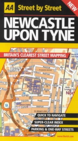 Aa Street by Street Newcastle upon Tyne Mini by Automobile Association (Great Britain)