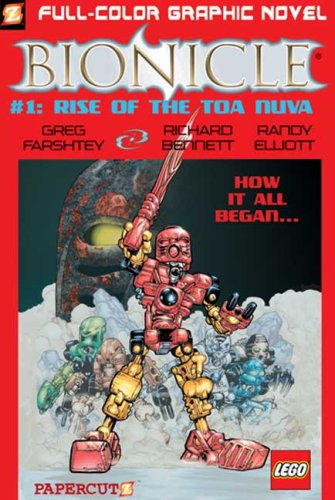 Bionicle #1: Rise of the Toa Nuva by Greg Farshtey