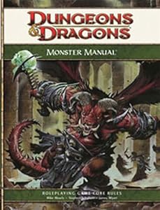 Dungeons & Dragons Monster Manual: Roleplaying Game Core Rules, 4th Edition
