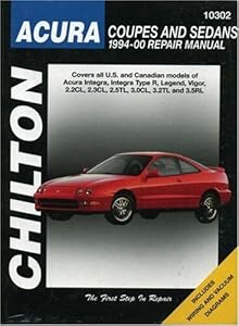 Acura Coupes and Sedans, 1994-00 (Chilton's Total Car Care Repair Manuals)