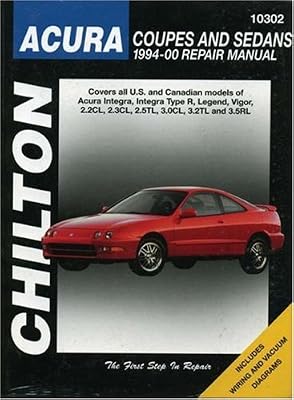 Acura Coupes and Sedans, 1994-00 (Chilton's Total Car Care Repair Manuals)