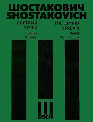 The Limpid Stream, Op. 39: A Comedy Ballet in 3 Acts and 4 Scenes Ballet Piano Score