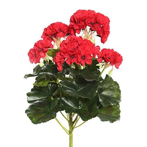 Algopix Similar Product 17 - Vickerman FL170602 Floral Geranium Bush