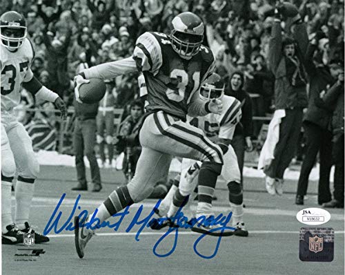 Algopix Similar Product 11 - Wilbert Montgomery Eagles Signed 8X10