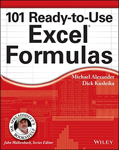 101 Ready-to-Use Excel Formulas by Michael Alexander
