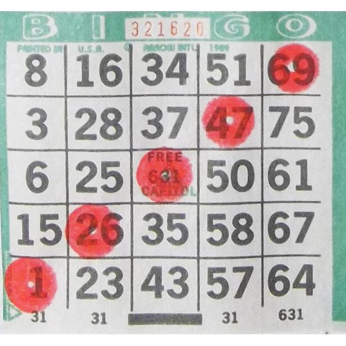 

One Dozen 3oz Bingo Brite Coral Bingo Dauber