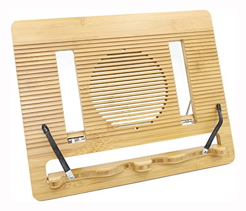 Algopix Similar Product 5 - Bamboo Reading Cook Book Stand