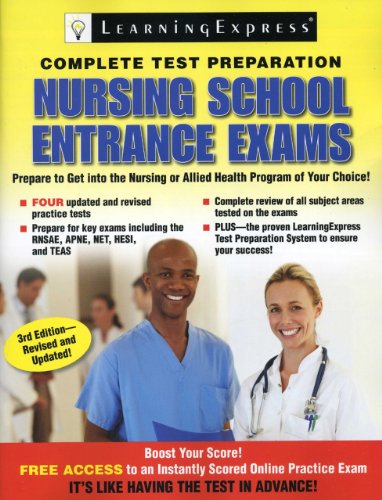 Nursing School Entrance Exams by LearningExpress LLC