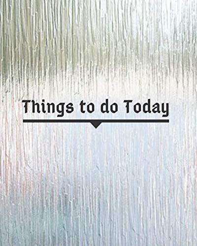 Things To Do Today: Activity planning notepad (Schedule Planner) by Crown Journals