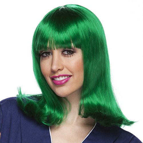 Costume Adventure Green Chacter Flip Wig For Adults and Kids