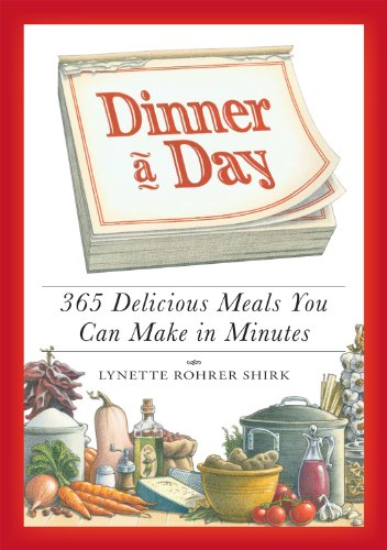365 delicious meals you can make in minutes by Lynette Rohrer Shirk
