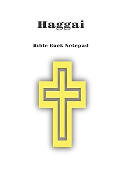 Bible Book Notepad Haggai