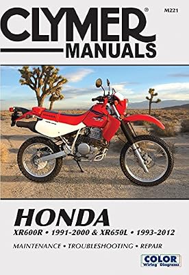 Honda XR600R 1991-2000 &amp; XR650L 1993-2012: This manual does not cover XR650R models