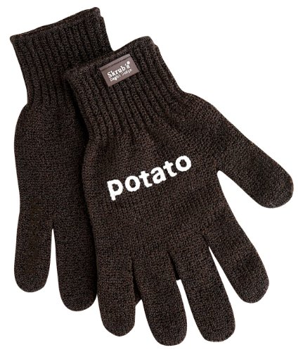 Algopix Similar Product 9 - Potato Scrubbing Gloves  Skruba  why