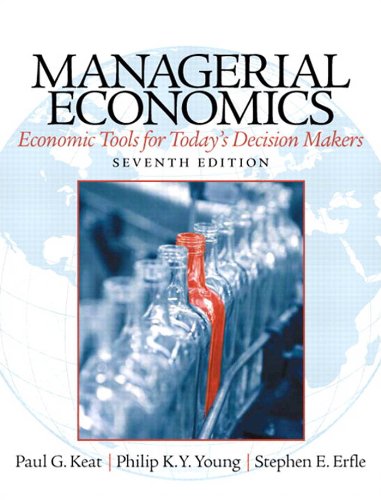 Managerial Economics by Paul G. Keat