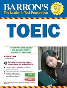 Barron's TOEIC with MP3 CD, 6th Edition
