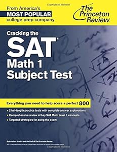 Cracking the SAT Math 1 Subject Test