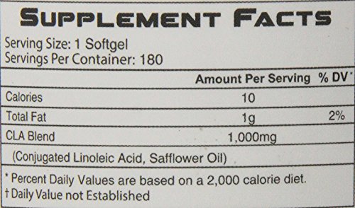 

RSP Nutrition CLA Capsules, 180 Count