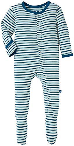 KicKee Pants Print Footie (Baby)